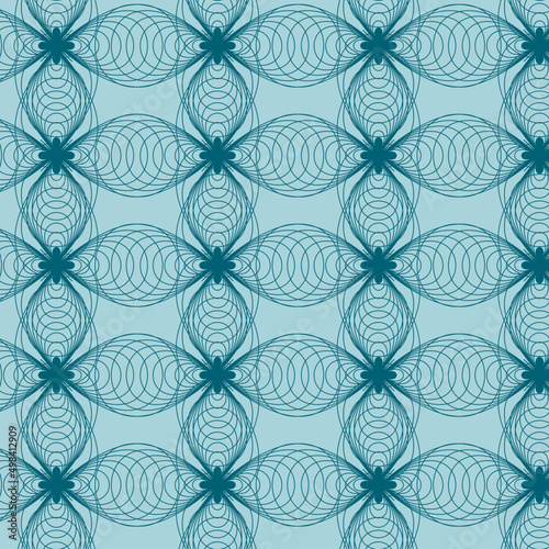 textura con líneas curvas azul