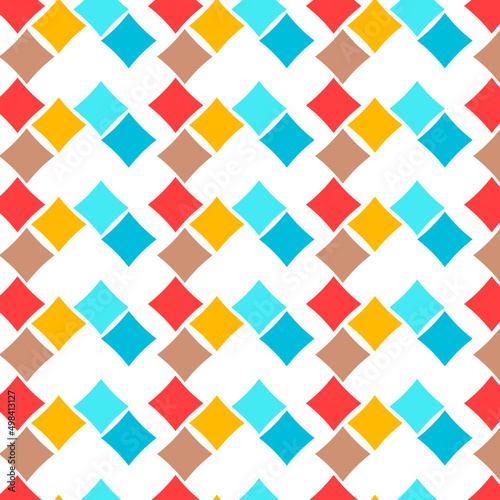 textura de cuadrados multicolor