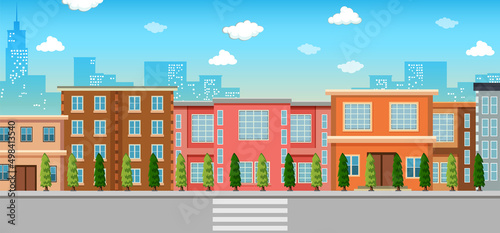 City building view at daytime