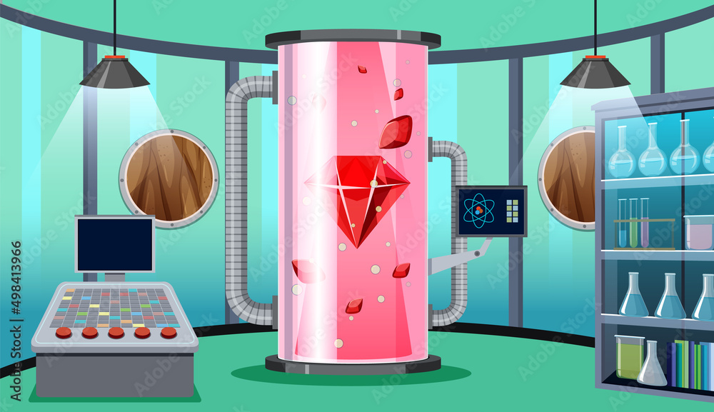 custom made wallpaper toronto digitalScience laboratory for chemical experiments