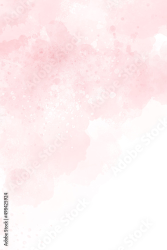 pink watercolor background abstract texture with color splash design