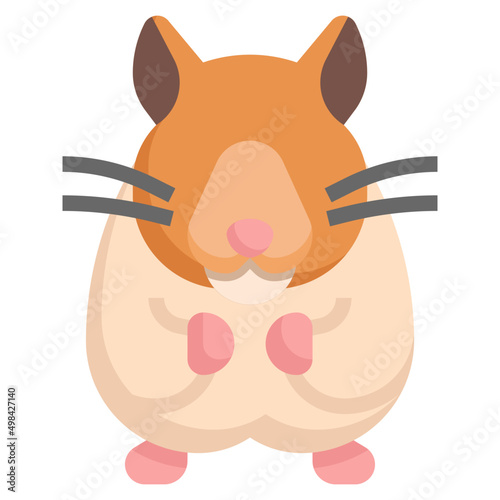 HAMSTER flat icon