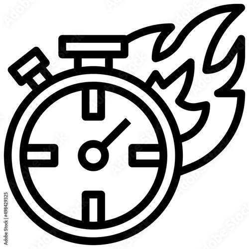 DEADLINES line icon