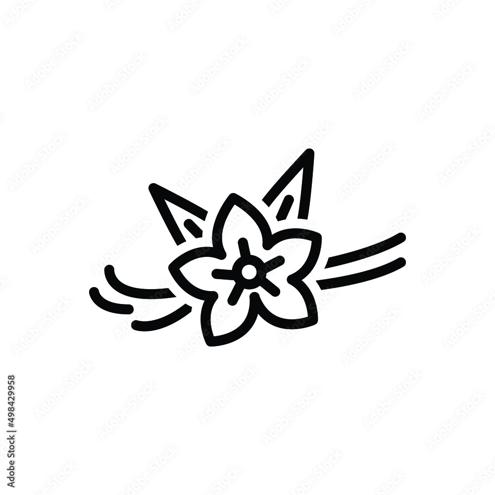 Black line icon for vanilla