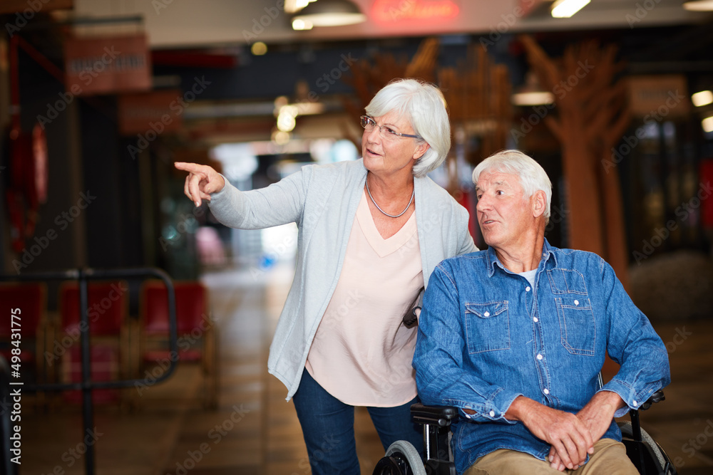 Should we go into that store next. Shot of a happy senior couple bonding at the mall on the weekend. Should we go into that store next. Shot of a happy senior couple bonding at the mall on the weekend.