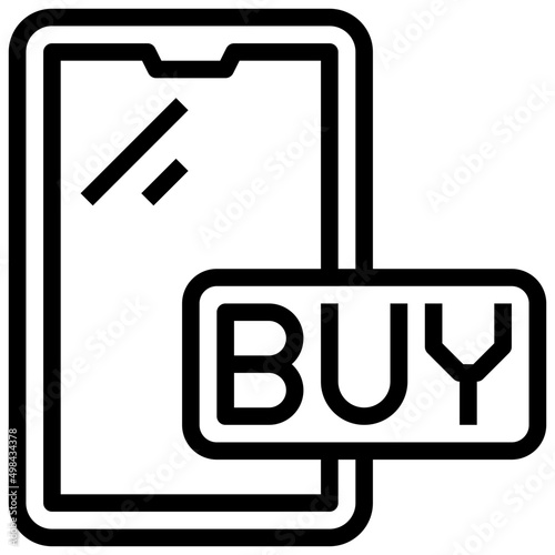 BUY line icon