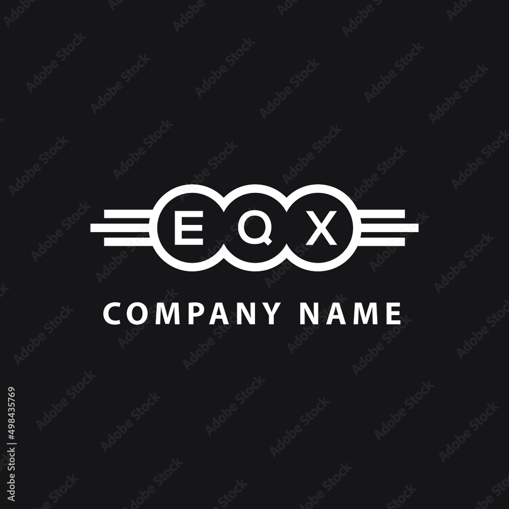EQX letter logo design on black background. EQX creative initials letter logo concept. EQX letter design.
EQX letter logo design on black background. EQX creative initials letter logo concept. EQX letter design.