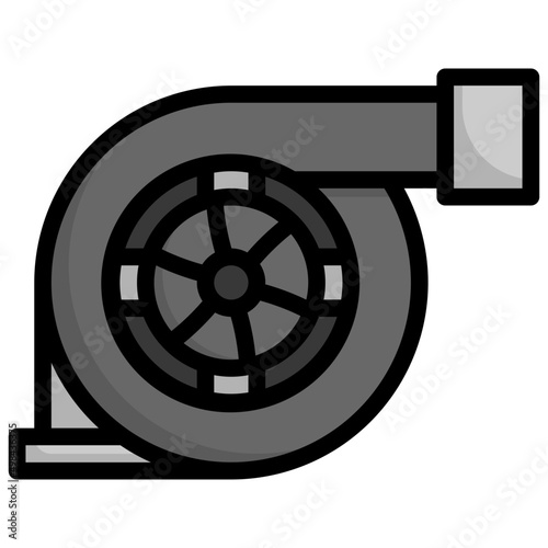 TURBO Filled Outline