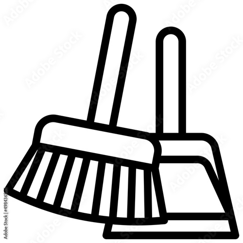 DUSTPAN line icon