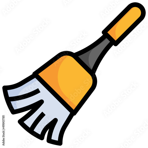 BROOM Filled Outline