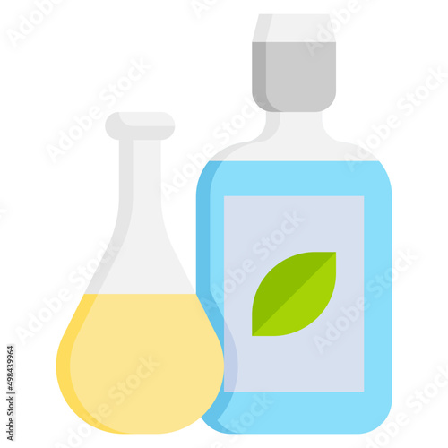 MASSAGE OIL flat icon