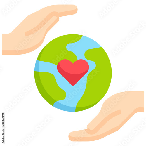 EARTH DAY 2 flat icon