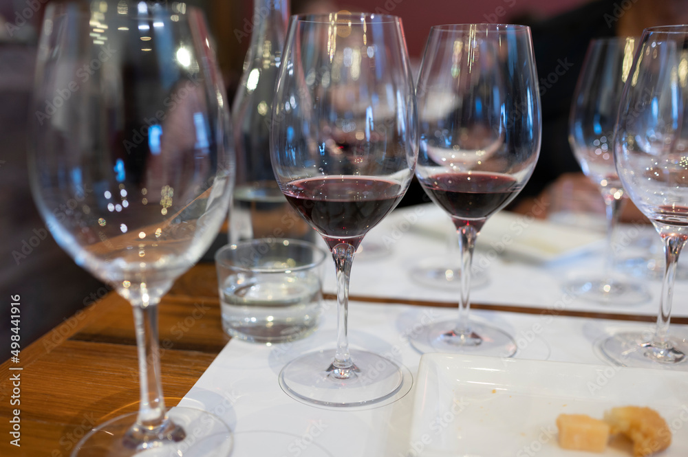 Wine cellars tour with white and red wines tasting in Montepulciano, Tuscany, Italy Wine cellars tour with white and red wines tasting in Montepulciano, Tuscany, Italy