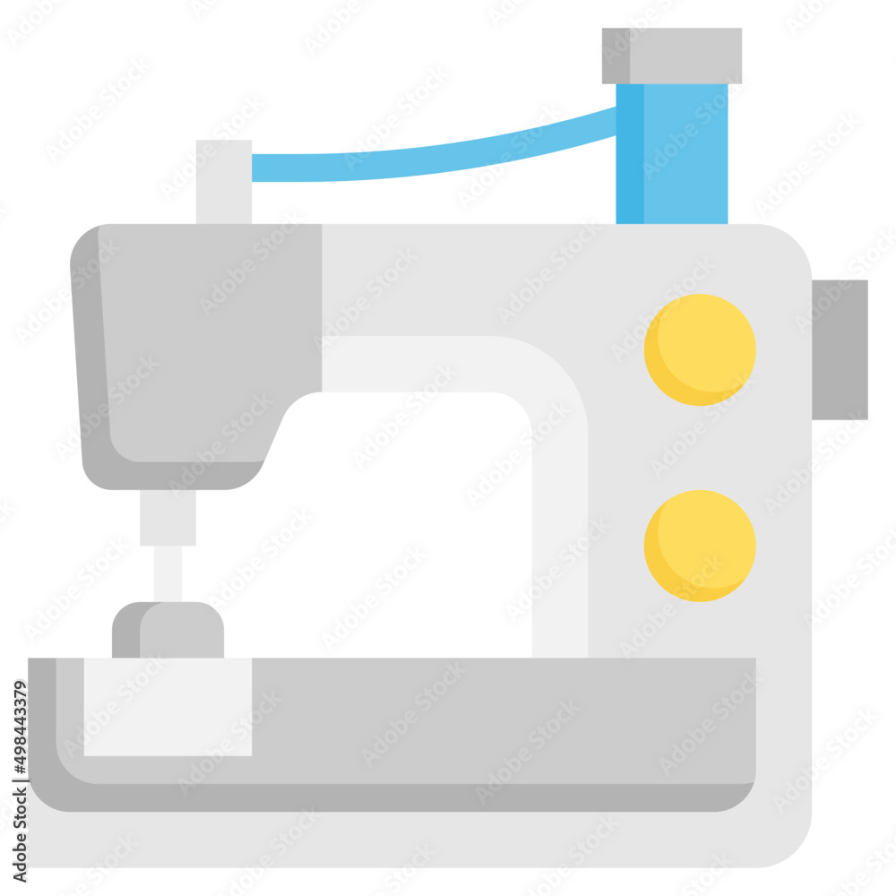 Obraz premium SEWING MACHINES flat icon