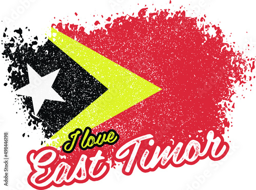J'aime le Timor oriental photo