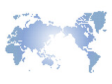 世界地図のドット　world map 