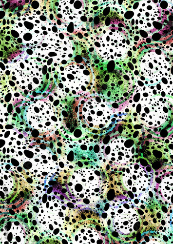 Grunge worn out spot like creative splashes and strokes effect. Abstract marker and splatter ink or liquid water paint.