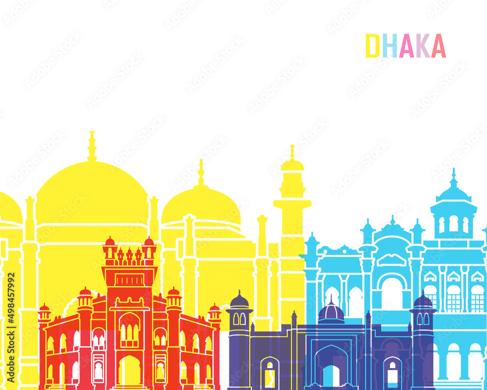 Dhaka skyline pop Dhaka skyline pop