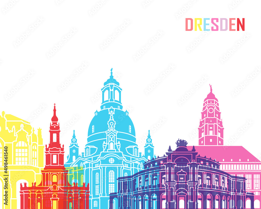 Dresden skyline pop
