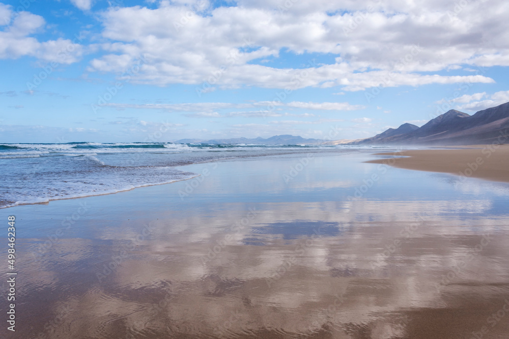 Beach near Cofete, Fuerteventura