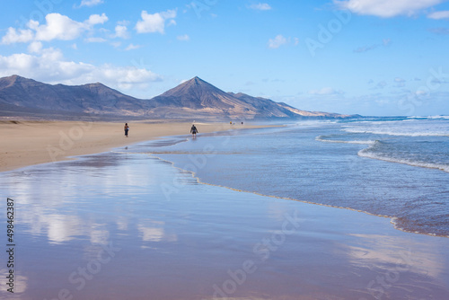 Beach of Cofete, Fuerteventura photo