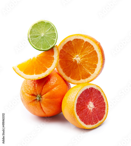 Sweet oranges fruits