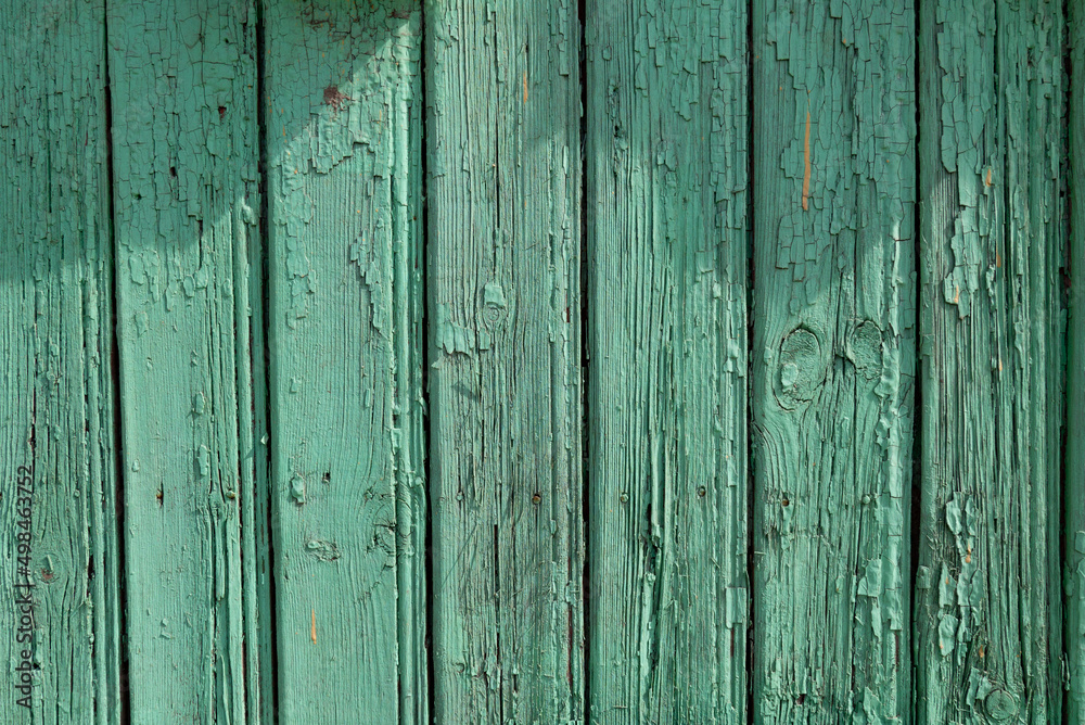 Background picture made of old green wood boards Background picture made of old green wood boards