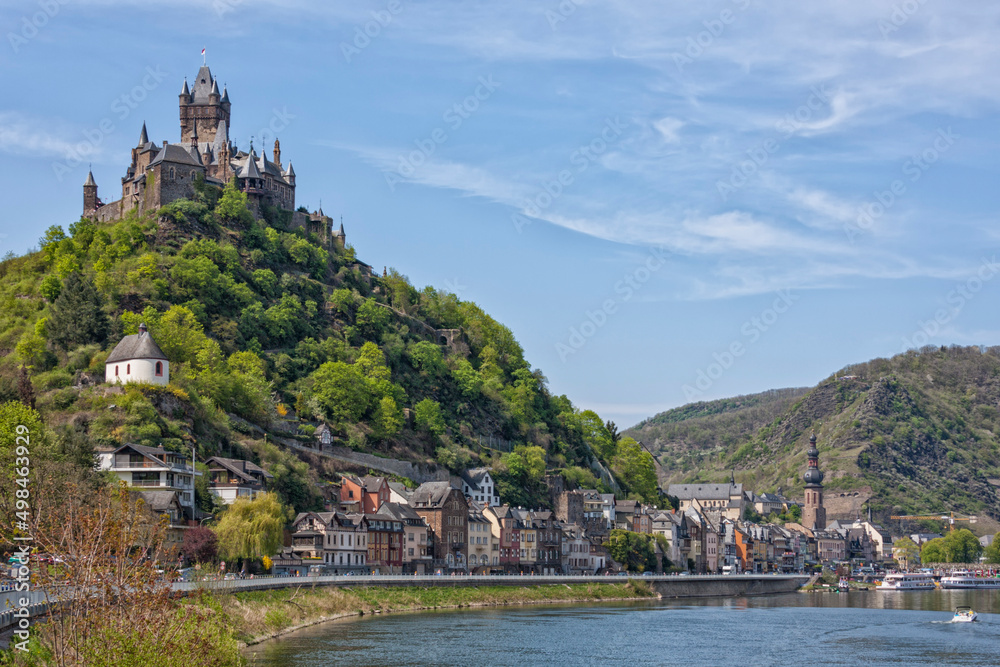 City of Cochem and Reichsburg castle
