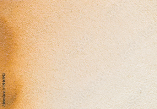 Abstract blank cement wall background, gradient color, empty light orange background