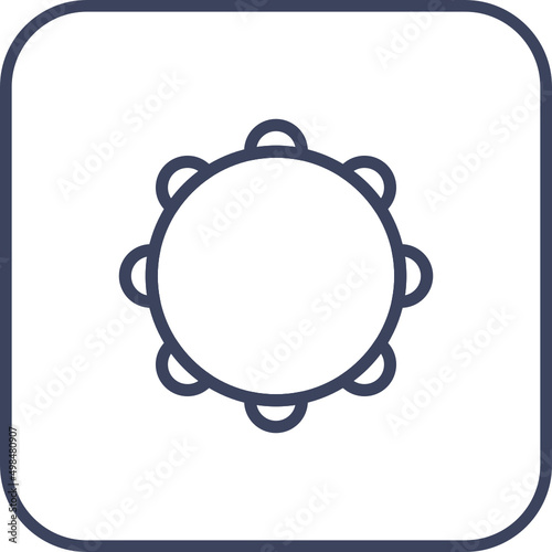 Tambourine Icon