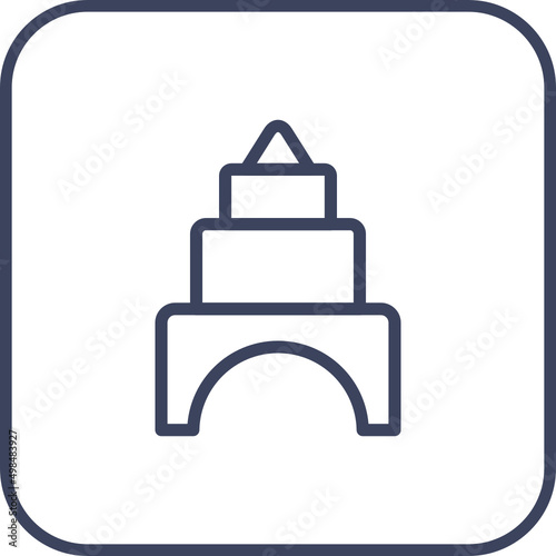 Toy Castle Icon