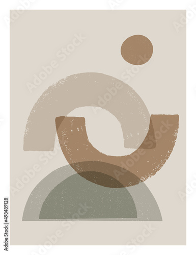 Mid century modern art prin...