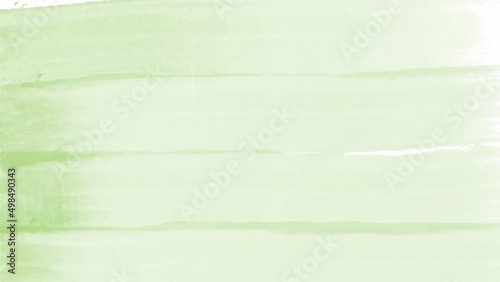 Green watercolor background for your design  watercolor background concept  vector.