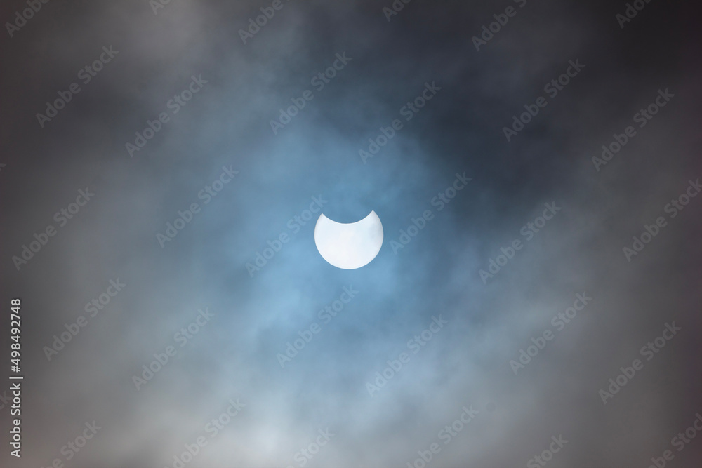 Maximum Phase of Partial Solar Eclipse Maximum Phase of Partial Solar Eclipse