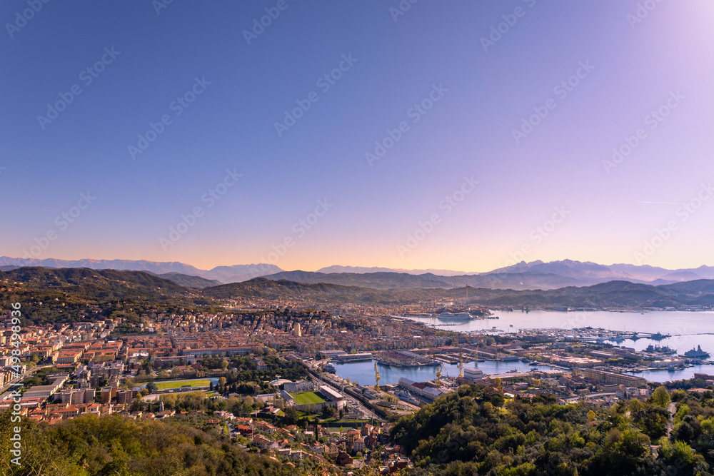 La Spezia from Above - Panorama