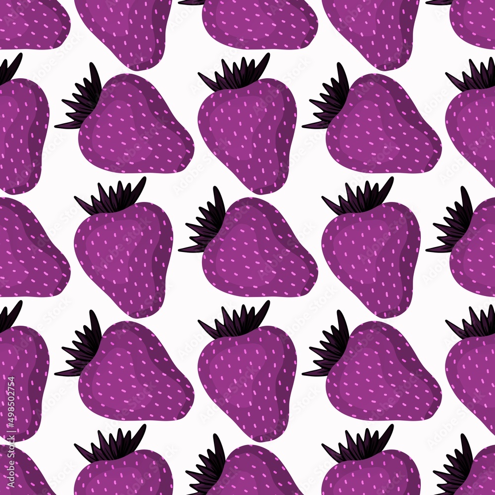 Fruit seamless strawberry pattern for fabrics and textiles and packaging and gifts and cards and linens Fruit seamless strawberry pattern for fabrics and textiles and packaging and gifts and cards and linens