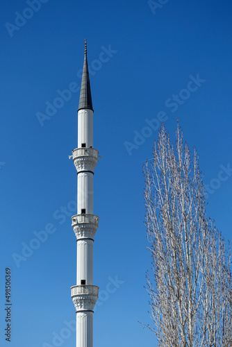 Photography mosque minaret architecture in turkey - islam and minerals - minarets of mosques