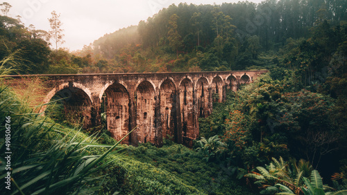 old bridge in the mountains Nine Arch Bridge