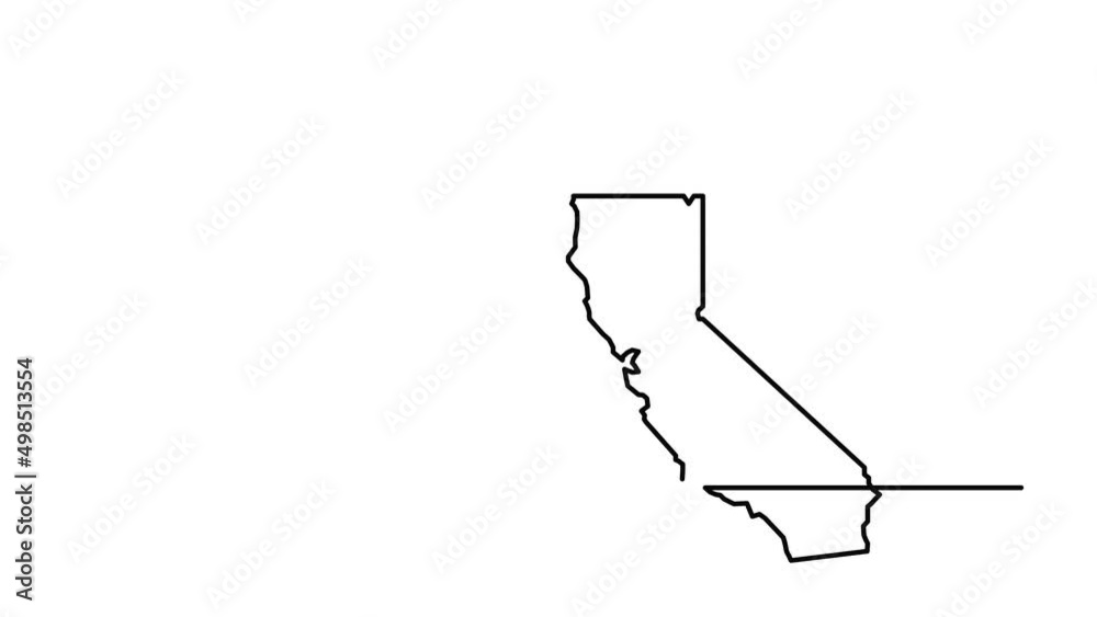 California Map Animation Heartbeat | 2D Animated State Border | United States | US America | Drawing Line Motion | Black White Green Screen California Map Animation Heartbeat | 2D Animated State Border | United States | US America | Drawing Line Motion | Black White Green Screen