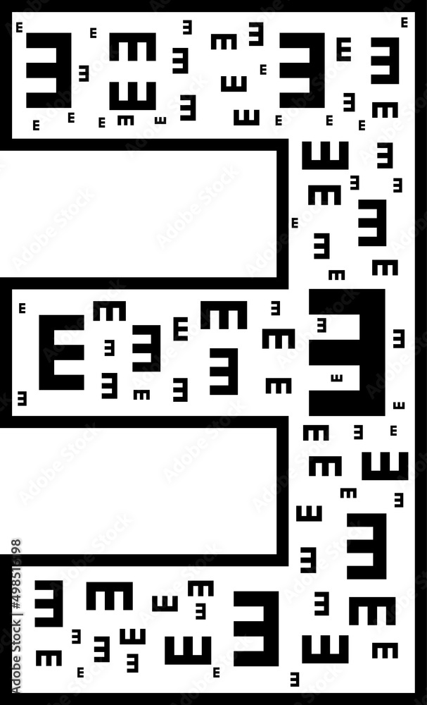 Black arabic numeral 3 on white background Black arabic numeral 3 on white background