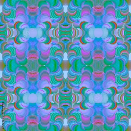 Seamless polka dots pattern for fabrics and textiles and packaging and gifts and cards and linens