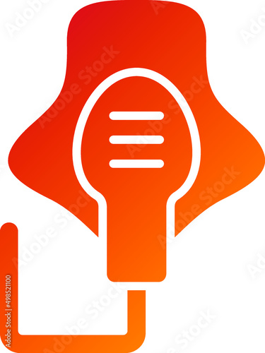 Oxygen Mask Icon Style