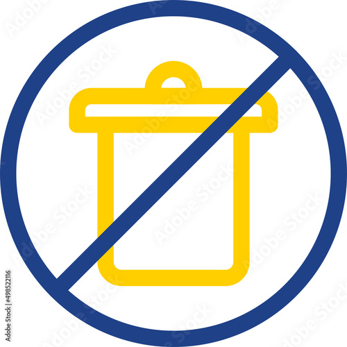 No Littering Icon