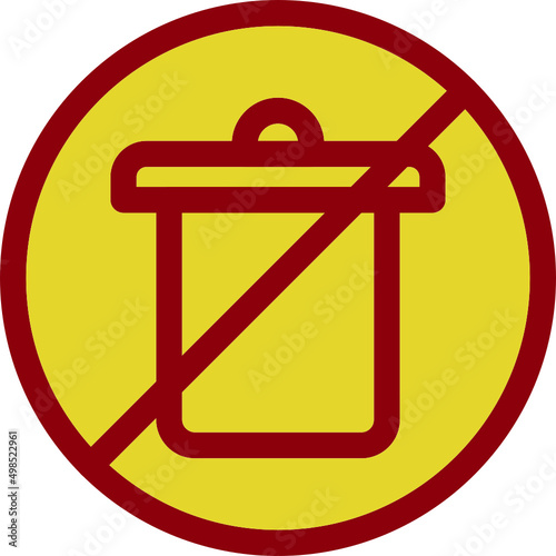 No Littering Icon