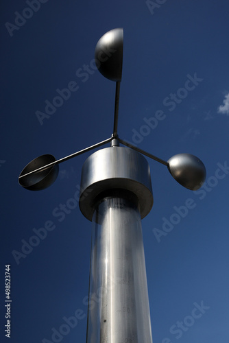 Anemometer, meteorological weather-station (measurement equipment) photo