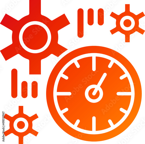 Time Plan Icon Style