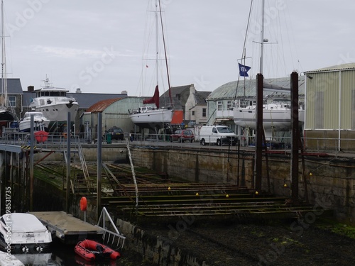 St Sampson boatyard Guernsey