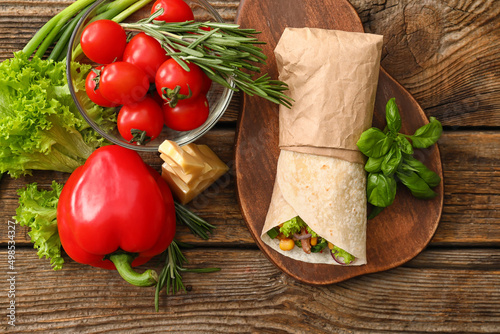 Freshly prepared healthy to...