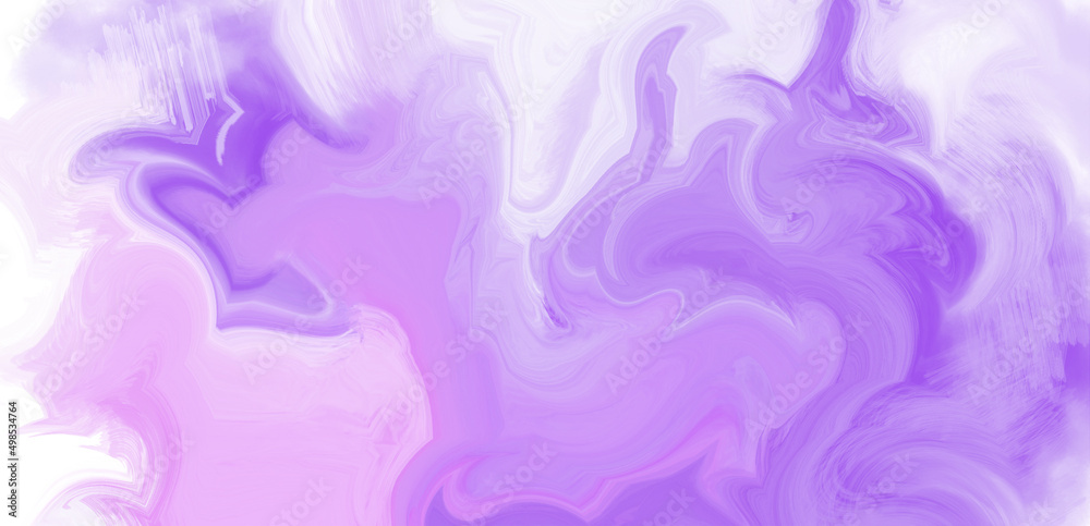 Luxurious colorful liquid marble surfaces design. Abstract purple acrylic pours liquid marble surfaces design. Beautiful fluid abstract paint background. close-up fragment acrylic painting on canvas.