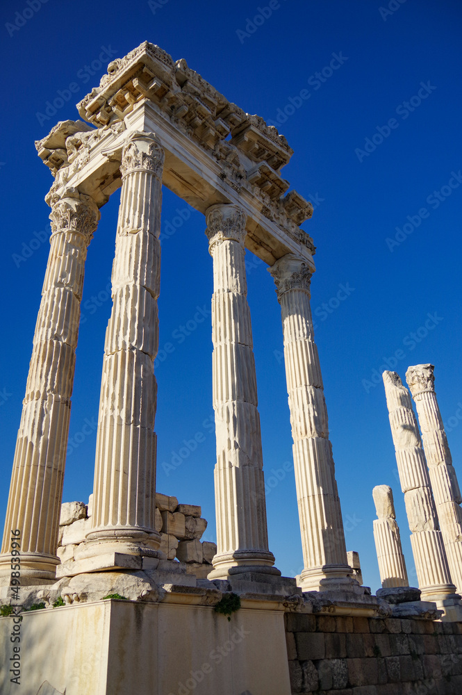 ペルガモン遺跡のアクロポリス